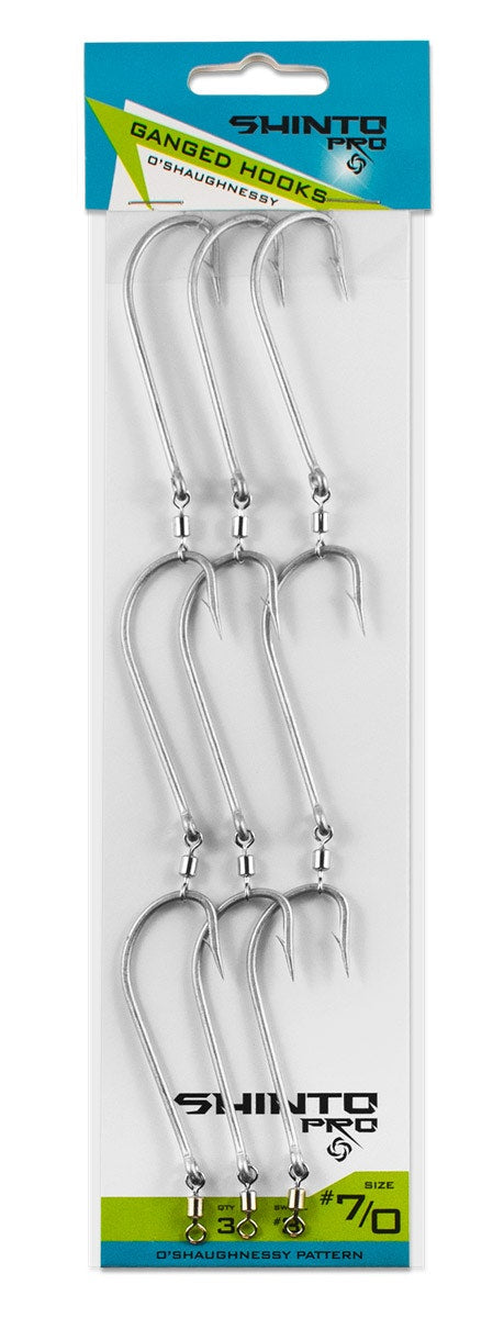 Shinto Pro O'Shaugnessy Swivel Ganged Hooks