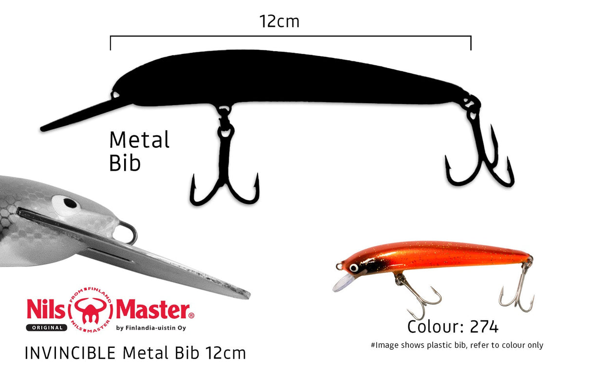 Nils Master INV-DR-Metal-Bib 12cm 24g