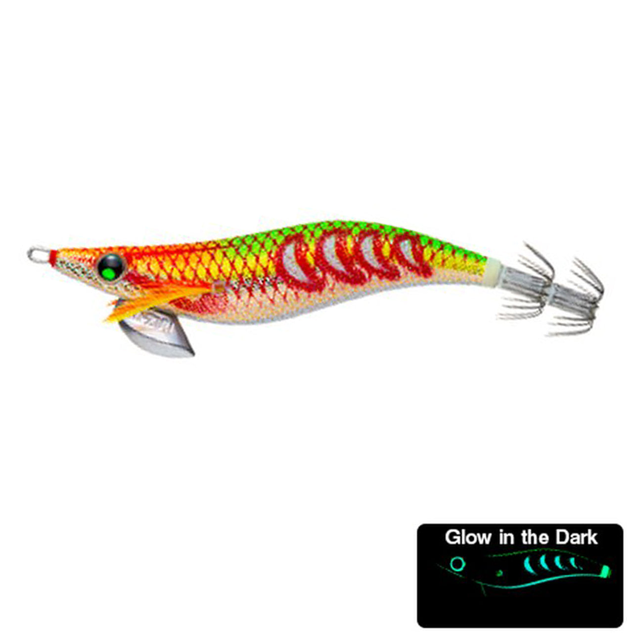Yo-Zuri Aurie Q Search Double Glow Squid Jigs