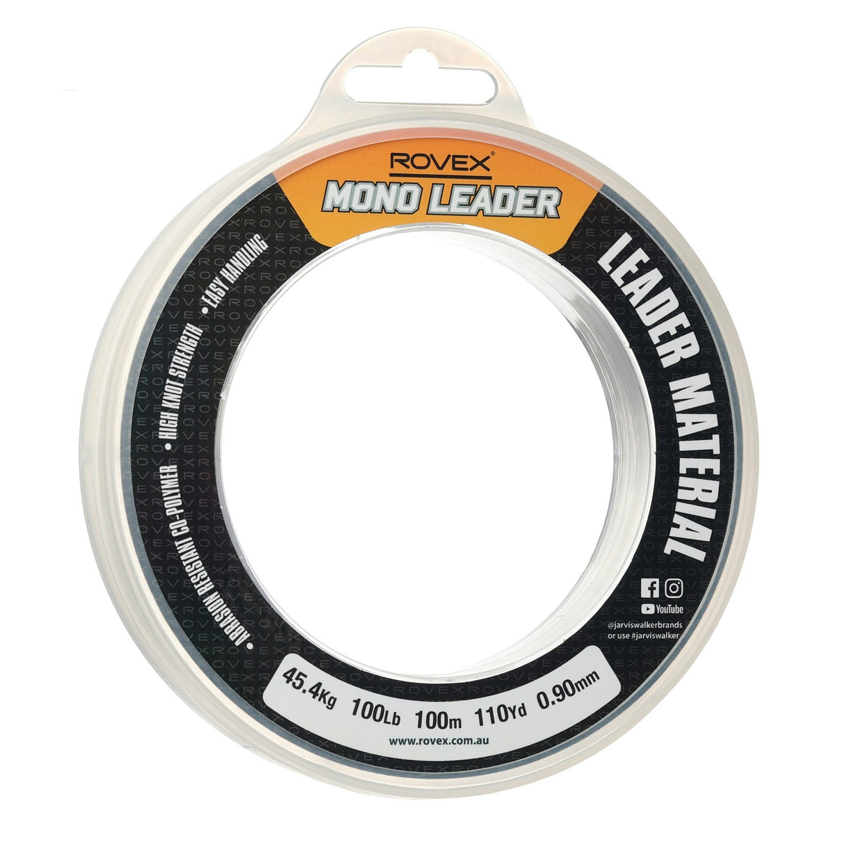 Rovex Copolymer Mono Leader 100m