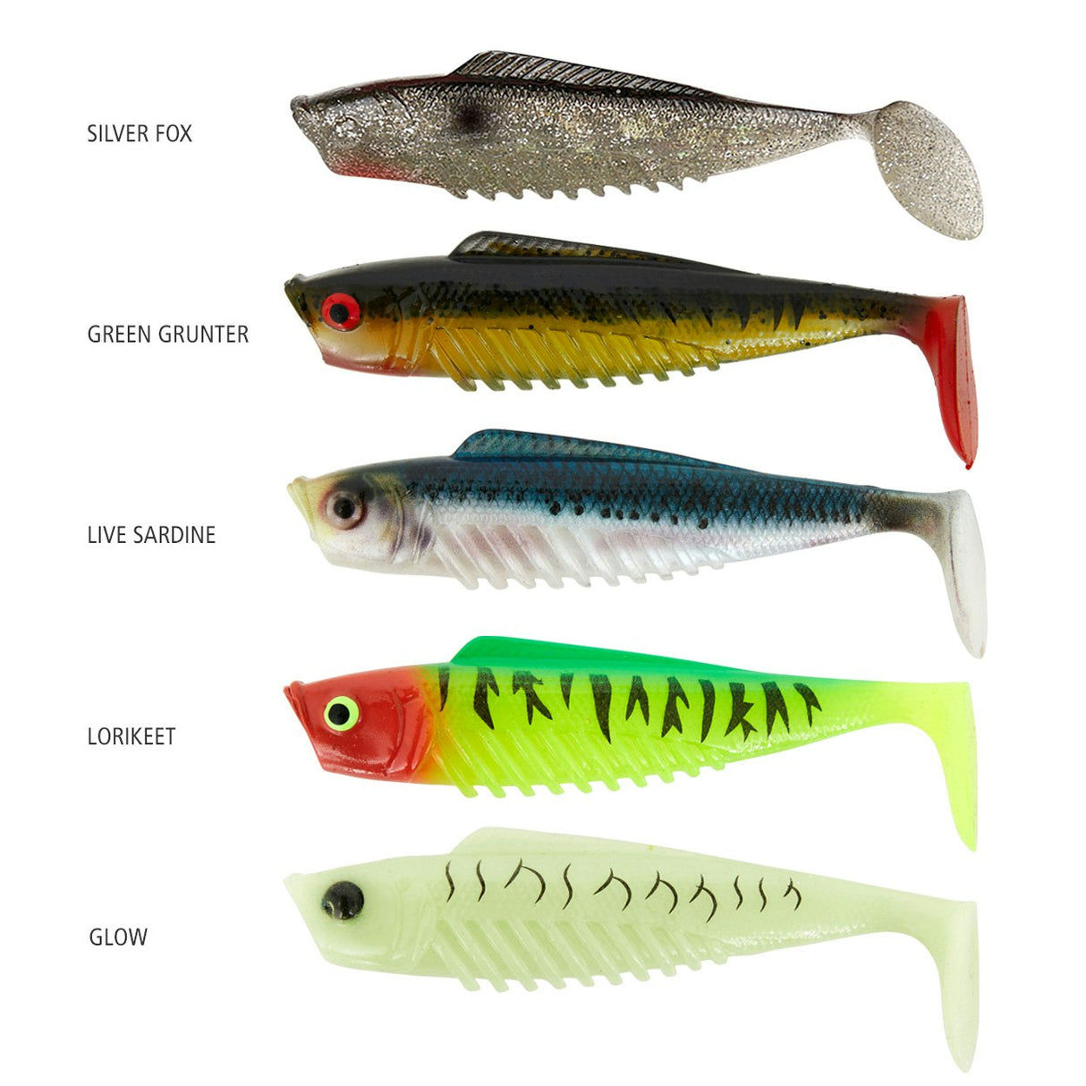 Shimano Squidgies Fish Lures