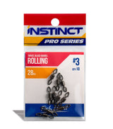 Instinct Pro Swivel Black Barrel Rolling