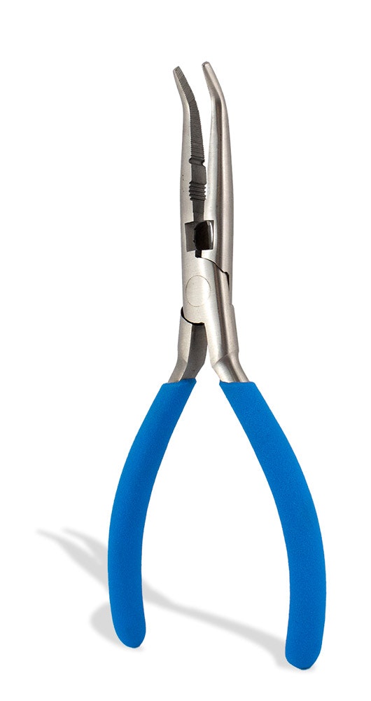 Optia 6" Bent Nose Plier stainless steel