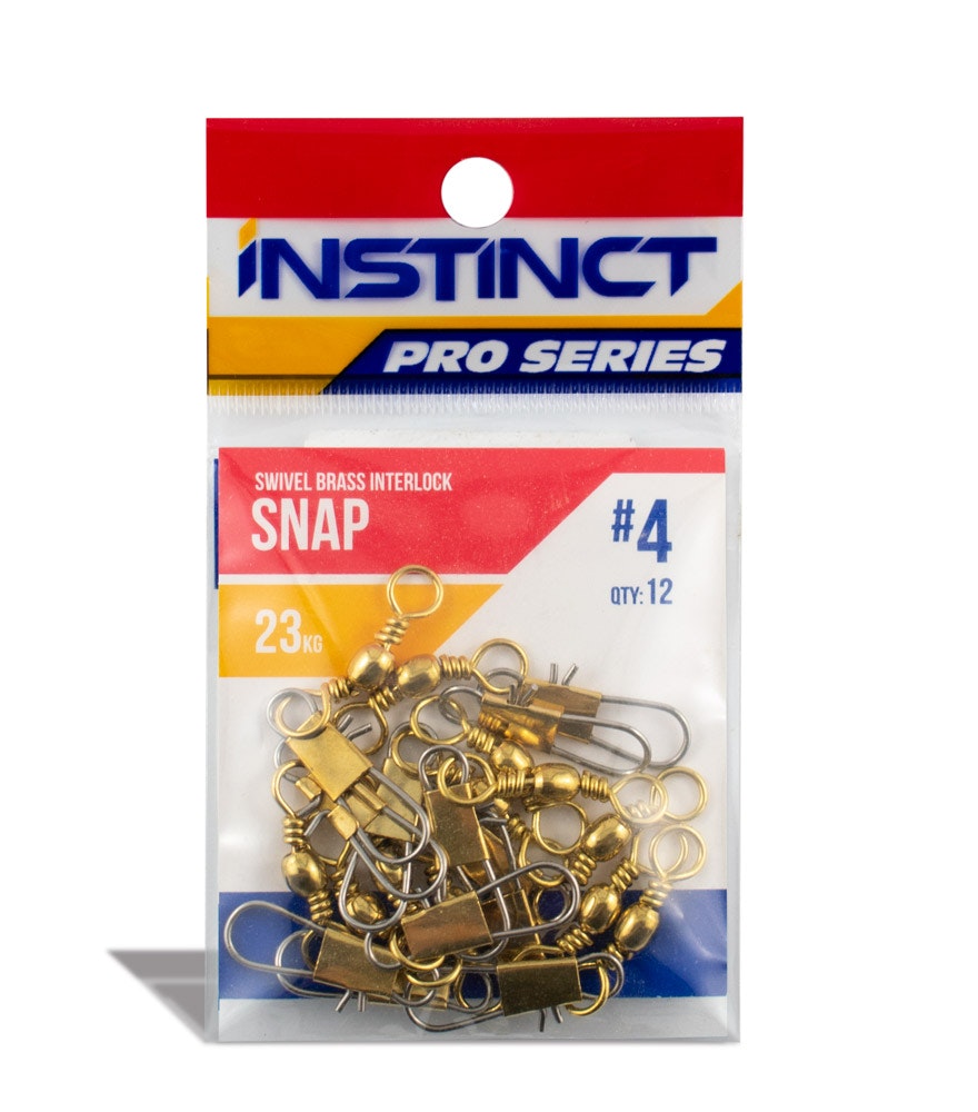 Instinct Pro Swivel Brass Interlock Snap