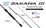 Shimano Sakana 3 Rods Spin Series