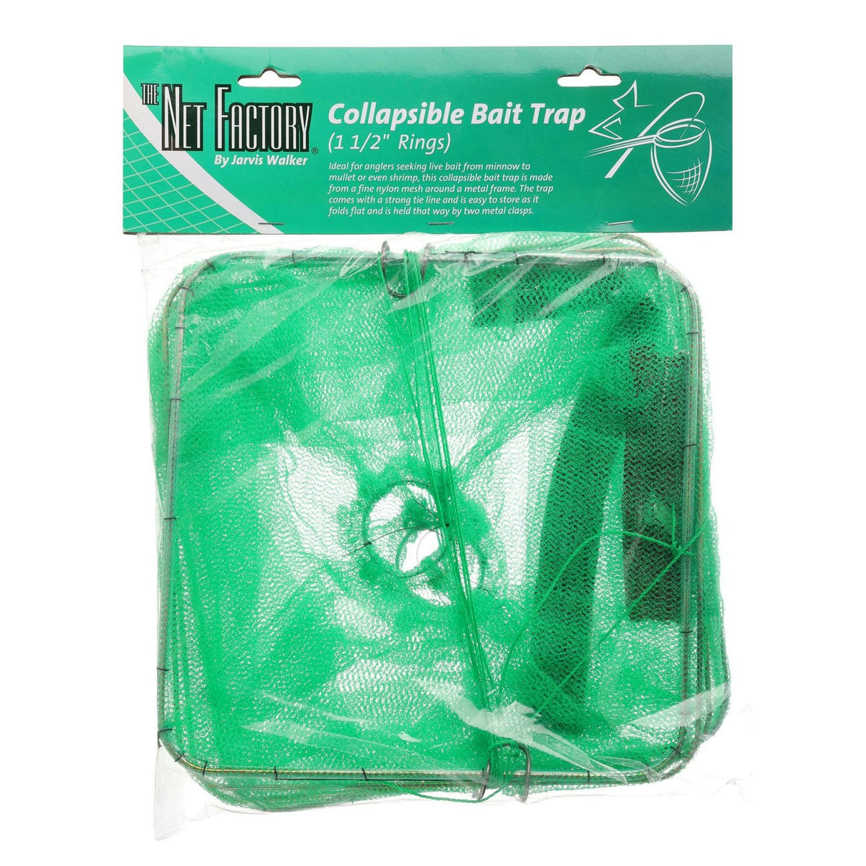 Net Factory Collapsible Bait Trap Green