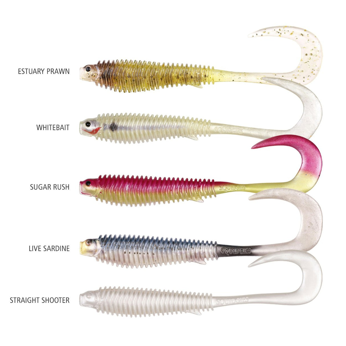 Shimano Squidgies Reef Wriggler 175mm Lure