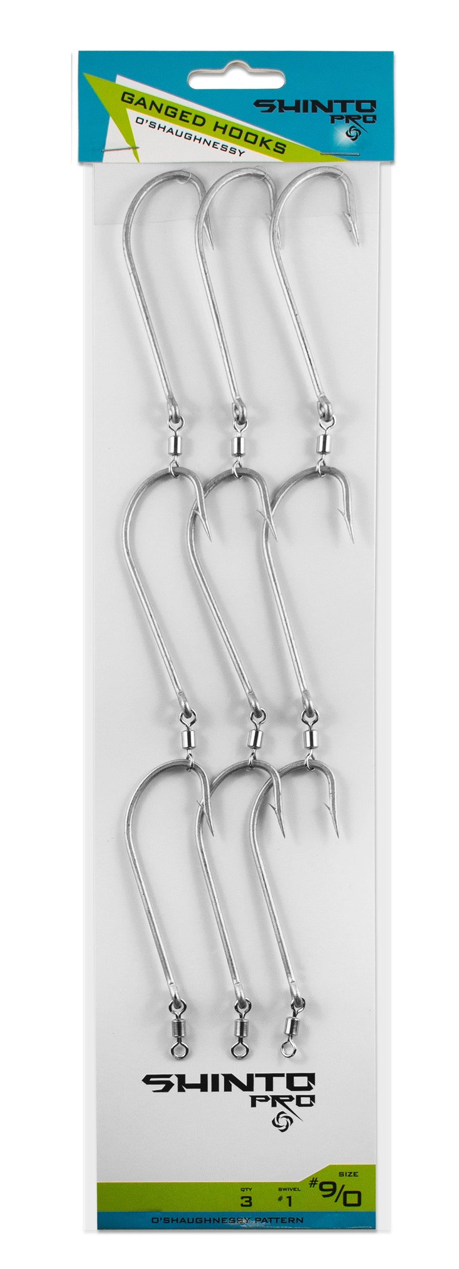 Shinto Pro O'Shaugnessy Swivel Ganged Hooks