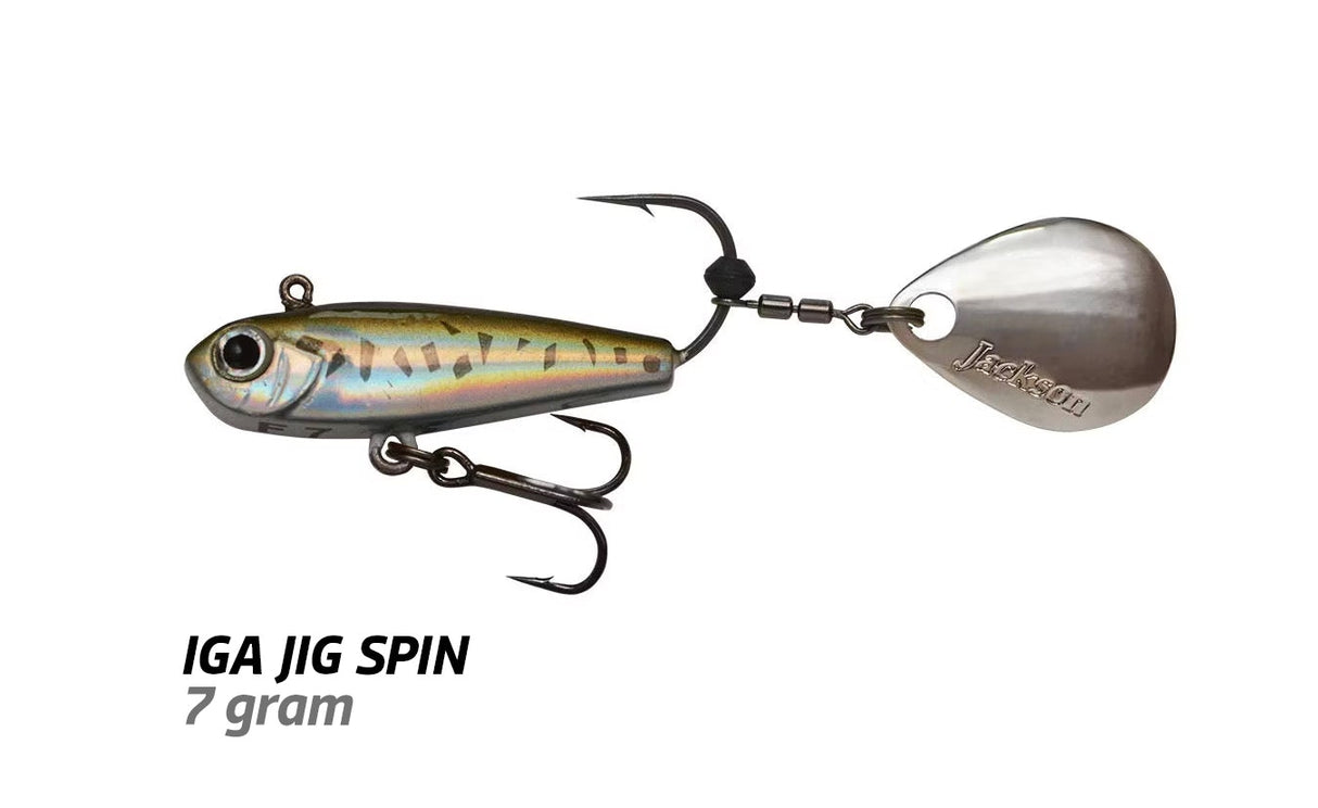 Jackson Iga Jig Spin 7g Lures - 2 Pack