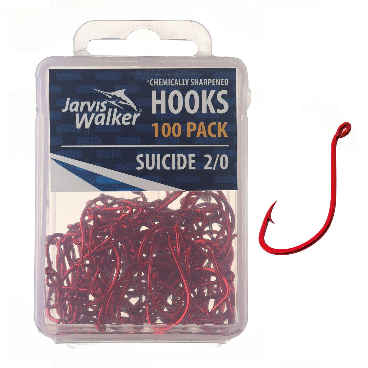 Jarvis Walker Red Suicide Hooks