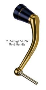 Daiwa 20 SALTIGA SLPW GOLD 75MM HANDLE