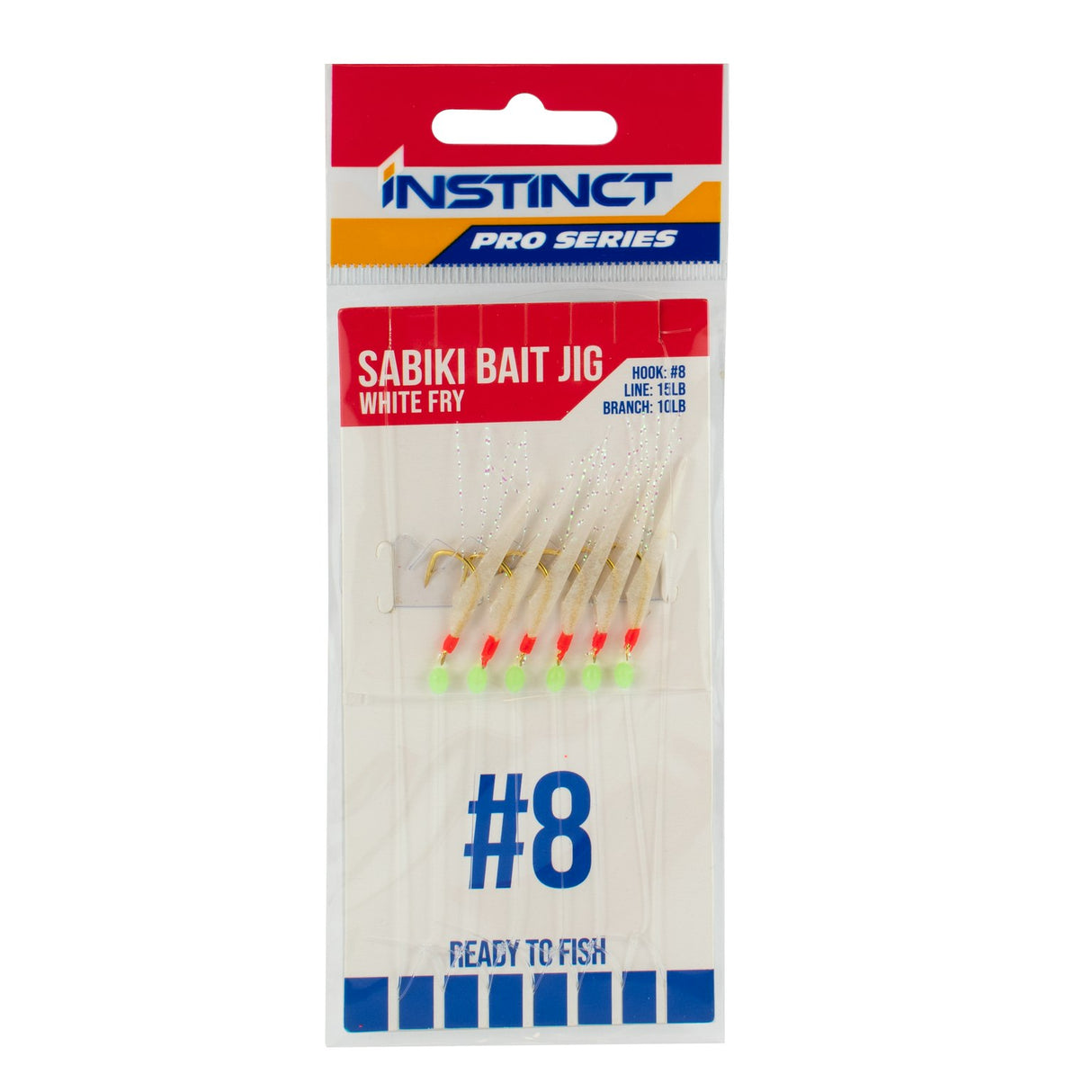 Instinct Pro Sabiki Bait Jig White Fry