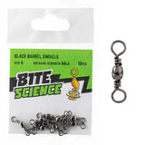 Bite Science Swivels Black Barrel