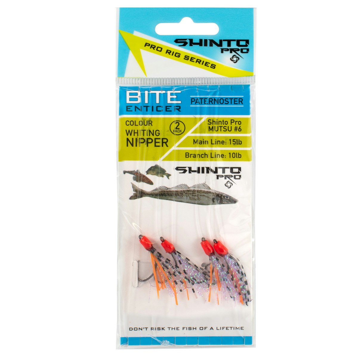 Shinto Pro Bite Enticer Paternoster Mutsu Rig 2pk