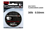 Dog Tooth Fluorocarbon HQ leader