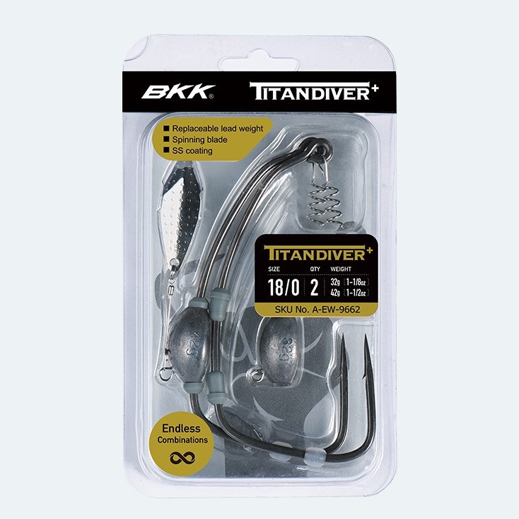 BKK Titan Diver Plus Worm Hook