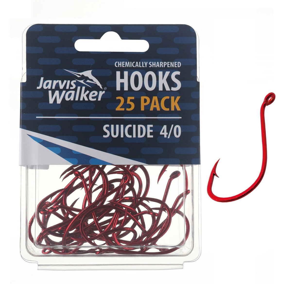 Jarvis Walker Red Suicide Hooks