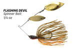 Jackson Qu-On Flashin Devil Spinner Baits