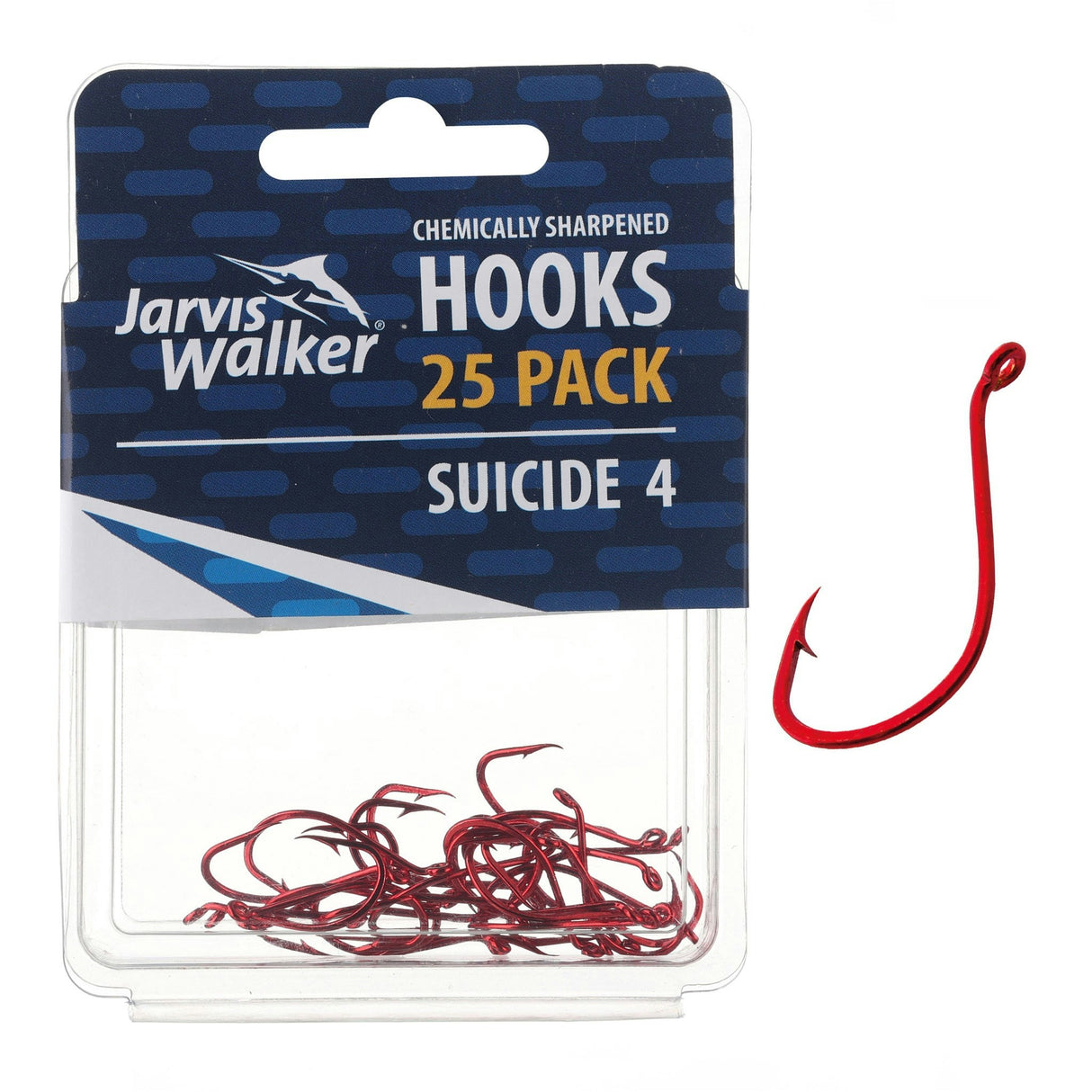 Jarvis Walker Red Suicide Hooks