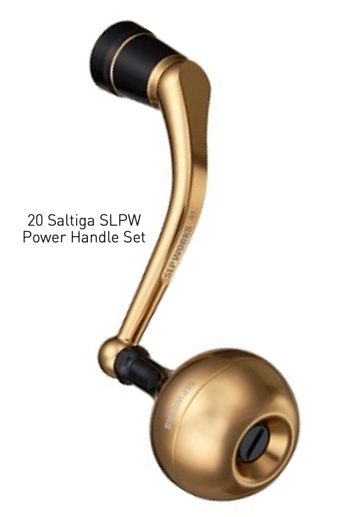 Daiwa 20 SALTIGA SLPW 85MM POWER HANDLE SET/GOLD