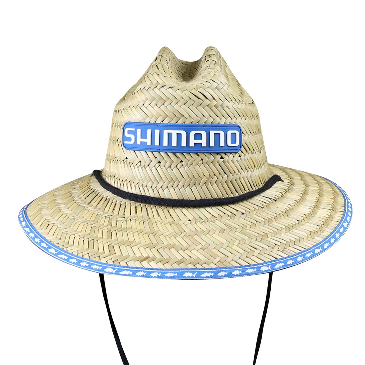 KIDS BLUE STRAW HAT / OSFM