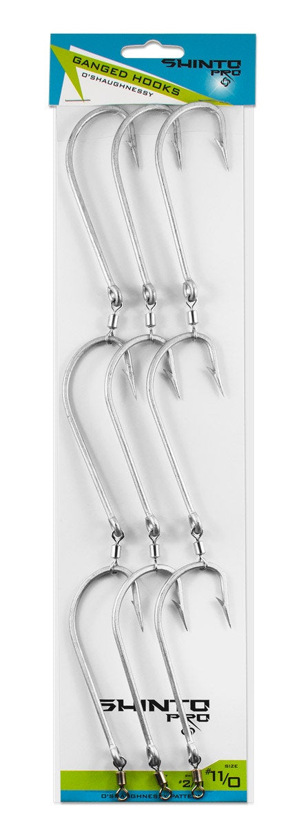 Shinto Pro O'Shaugnessy Swivel Ganged Hooks