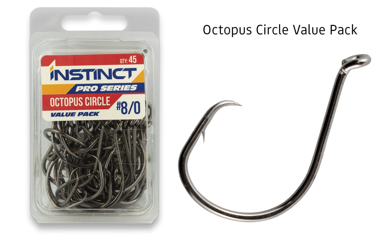 Instinct Pro Octopus Circle Hook Value Pack