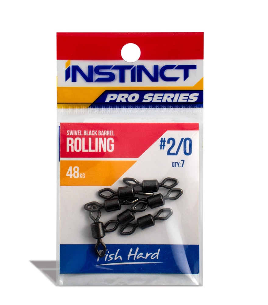 Instinct Pro Swivel Black Barrel Rolling