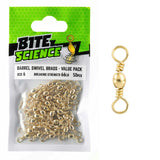 Bite Science Swivels Brass Barrel