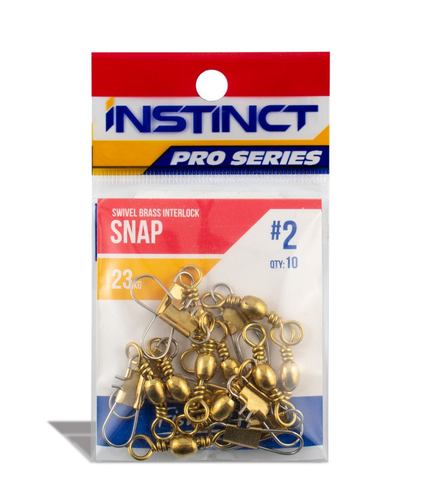 Instinct Pro Swivel Brass Interlock Snap