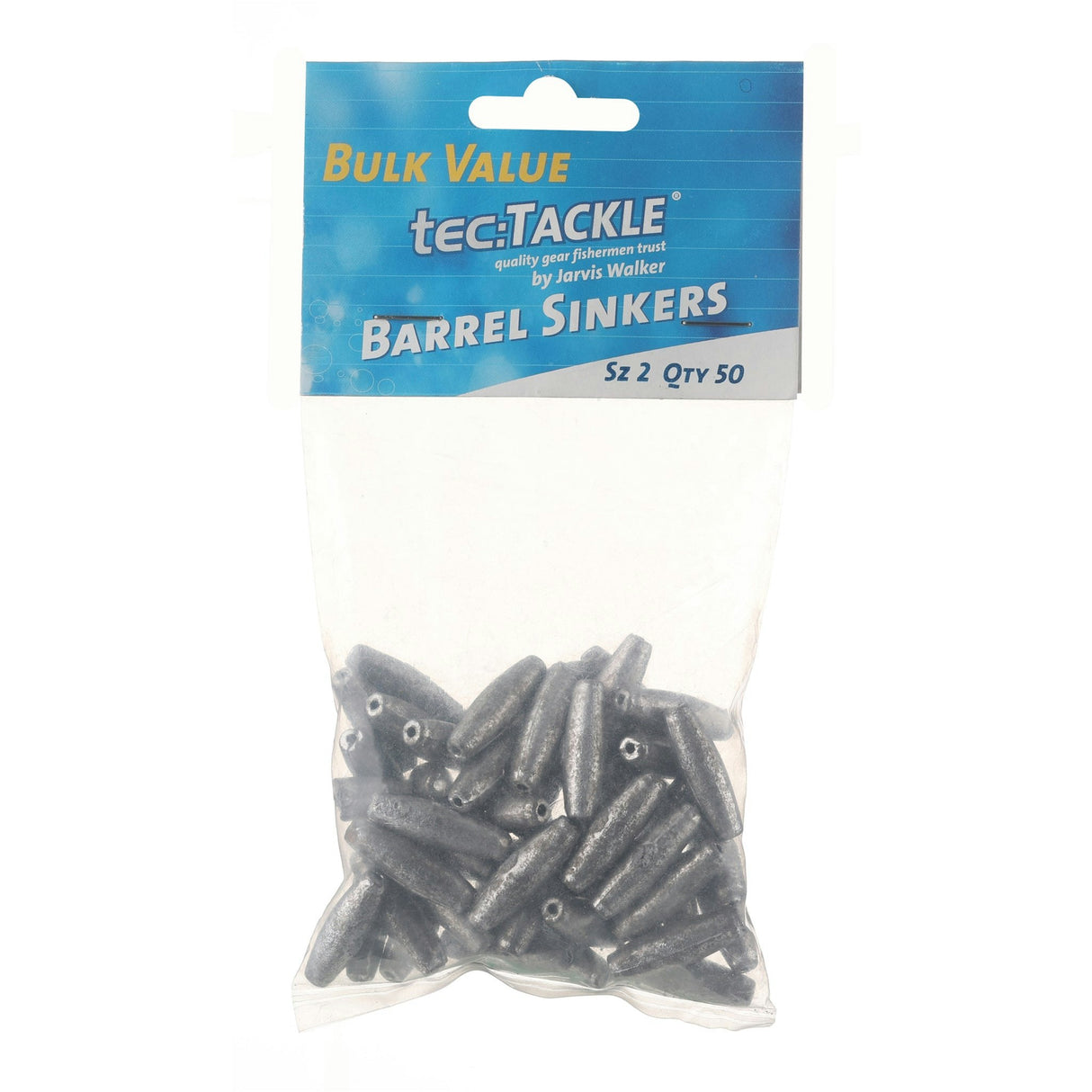 Jarvis Walker Barrel Sinkers - Value Packs