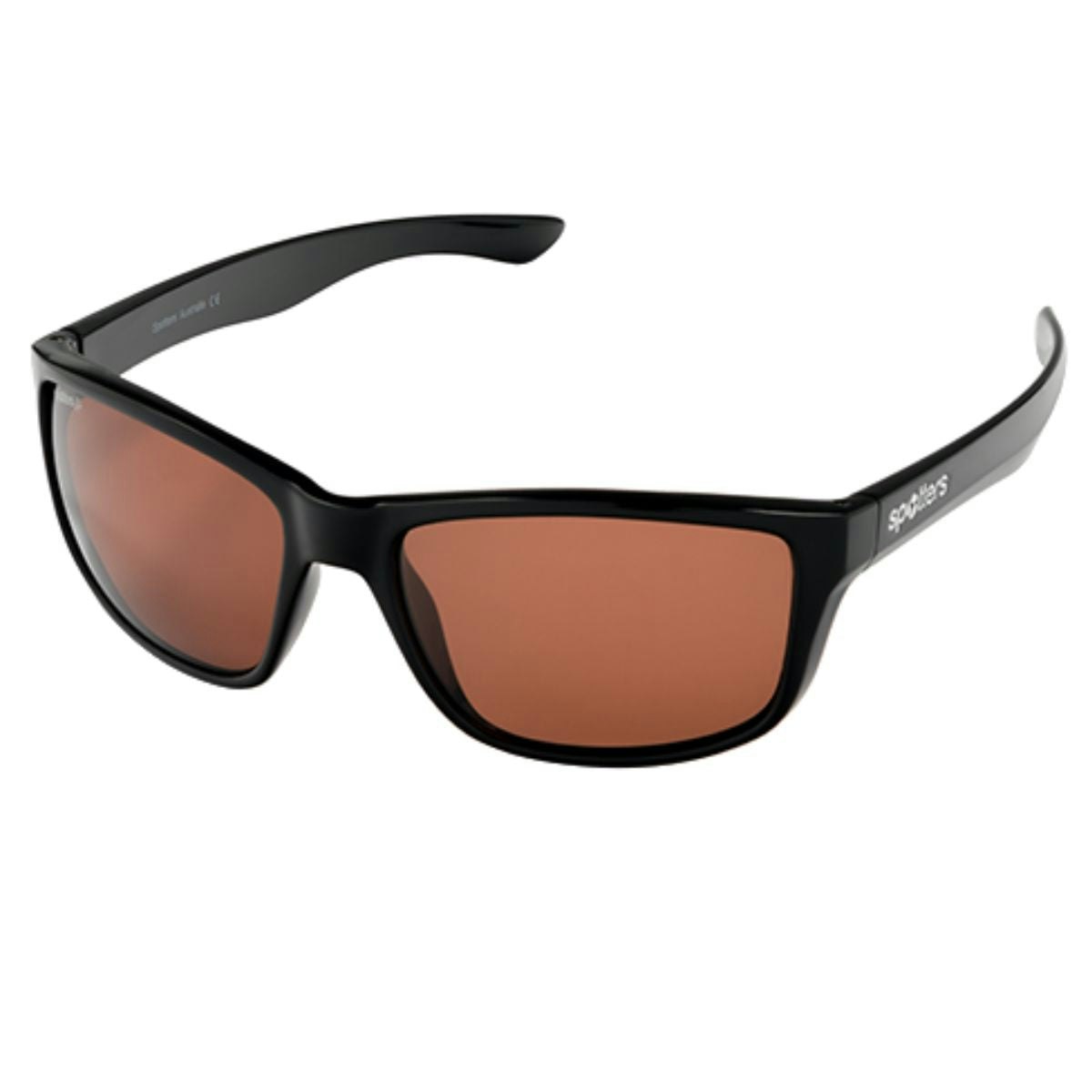 Spotters Rebel Gloss Black Polarised Sunglasses