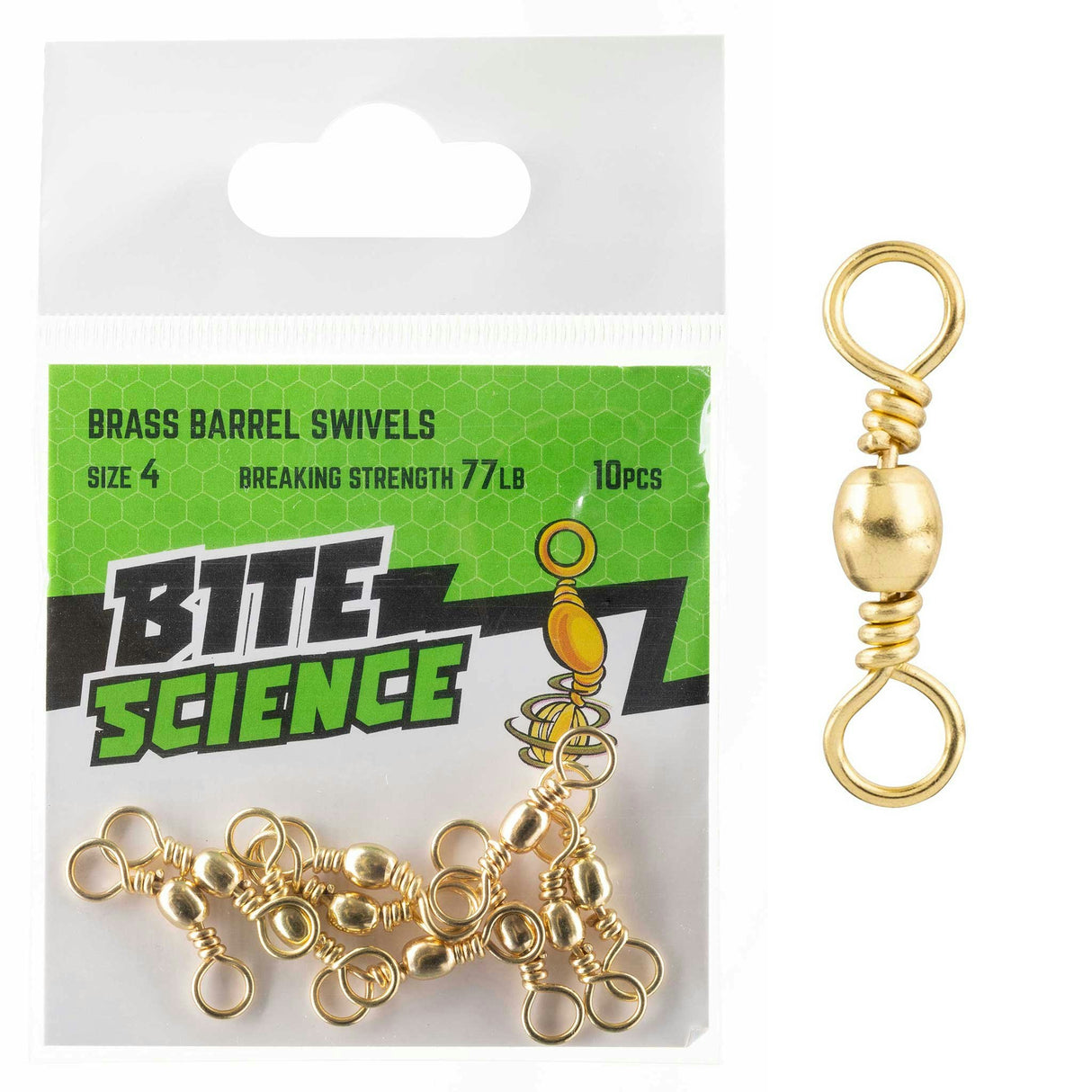 Bite Science Swivels Brass Barrel