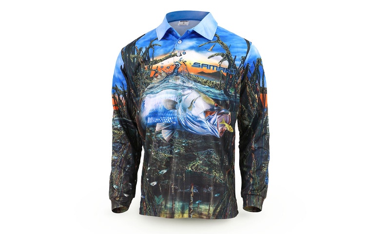 Samaki Saltwater Barra Fishing Jersey