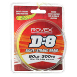 Rovex D:8 Braid Hi Vis Yellow