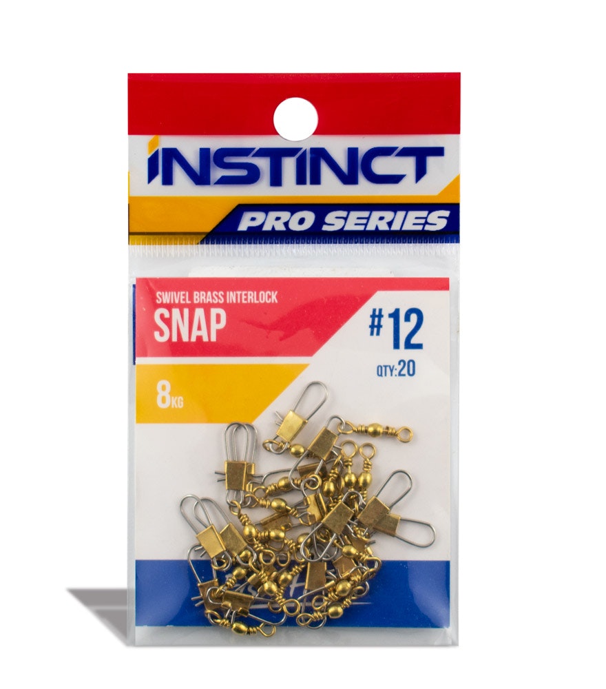 Instinct Pro Swivel Brass Interlock Snap