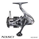 Shimano Nasci FC Spin Fishing Reels