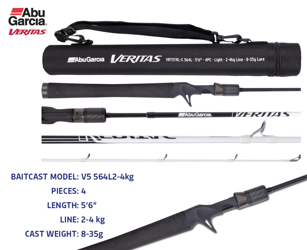 Abu Garcia Veritas V5 Travel Rods