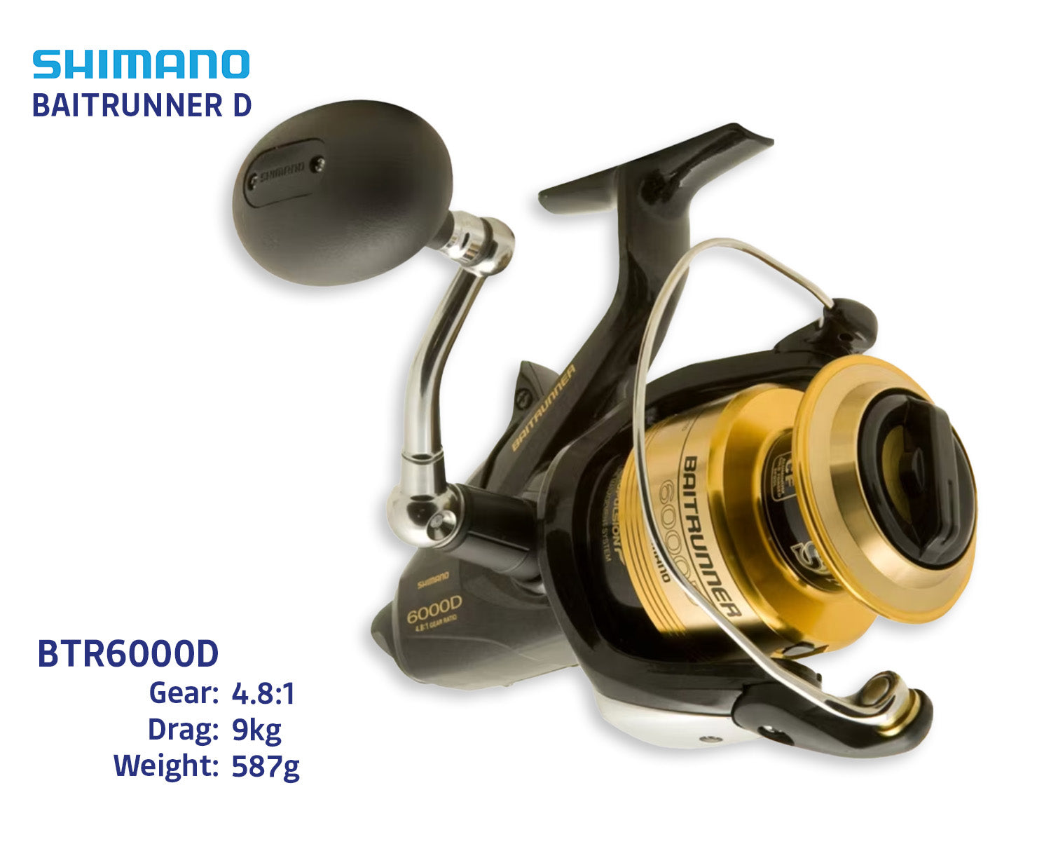 shimano baitrunner 8000d spin fishing reel EU Model Spinning With Front Drag, BTR8000DEU : Fishing Reels : Sports & Outdoors The Dyna Baitrunner Shimano Fishing Usa Oc
