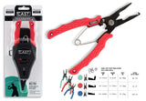 Buku Cast HD Split Ring Pliers with rotating rubber sheath