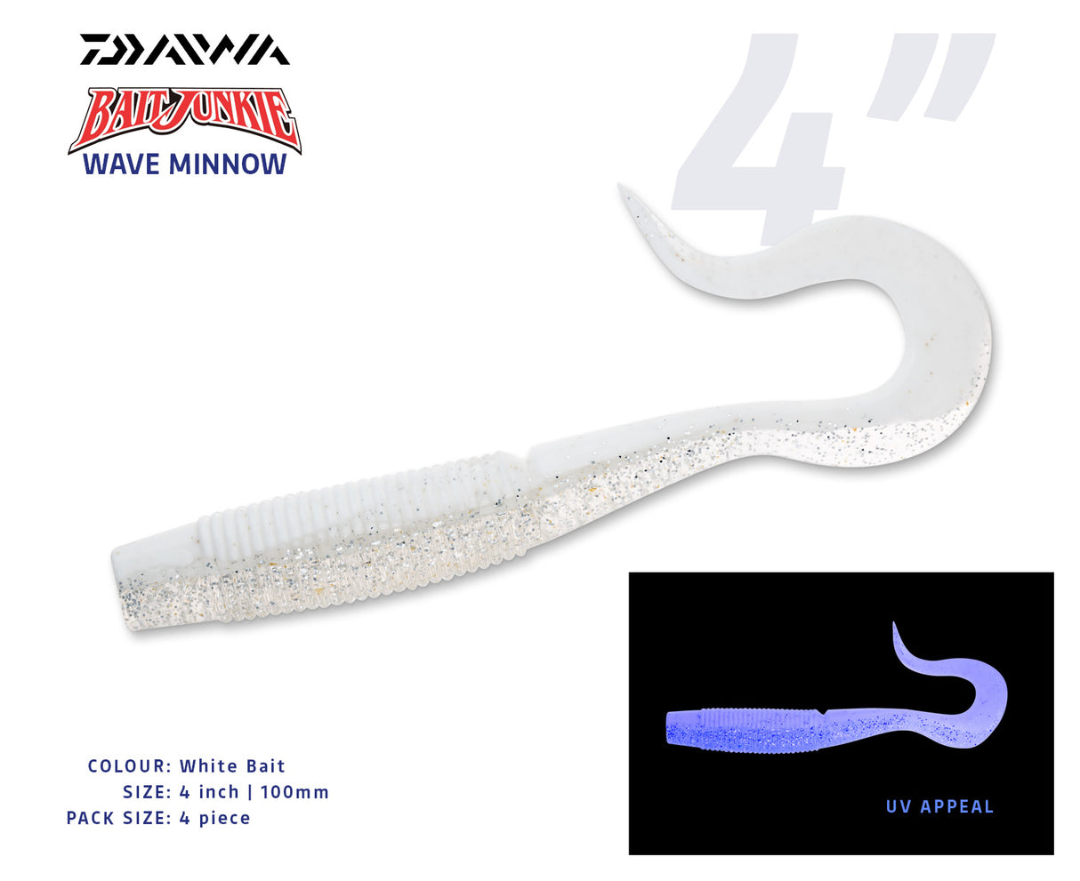 Bait Junkie Wave Minnow 4 inch