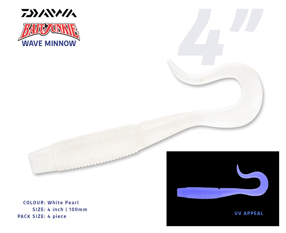 Bait Junkie Wave Minnow 4 inch