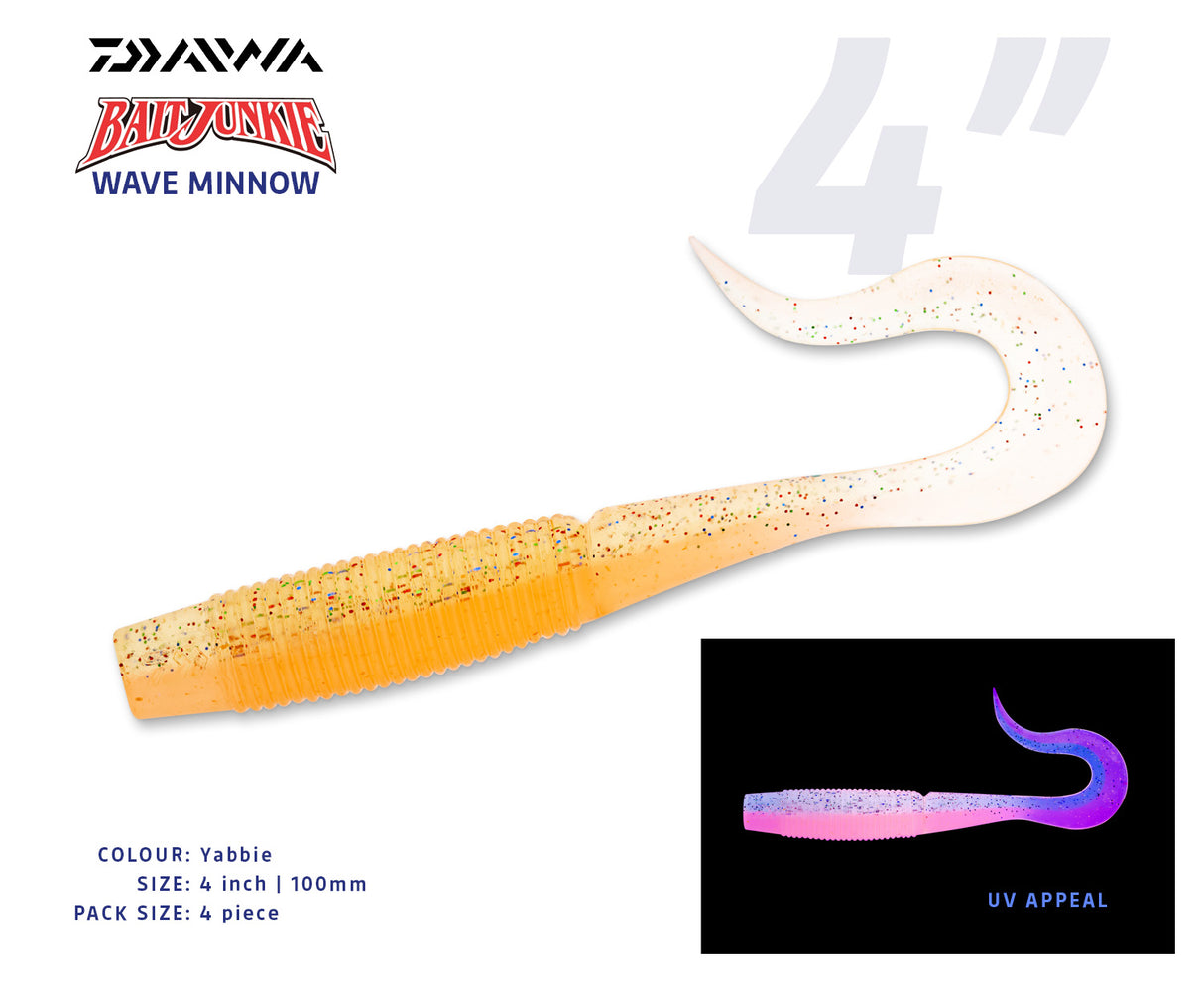 Bait Junkie Wave Minnow 4 inch