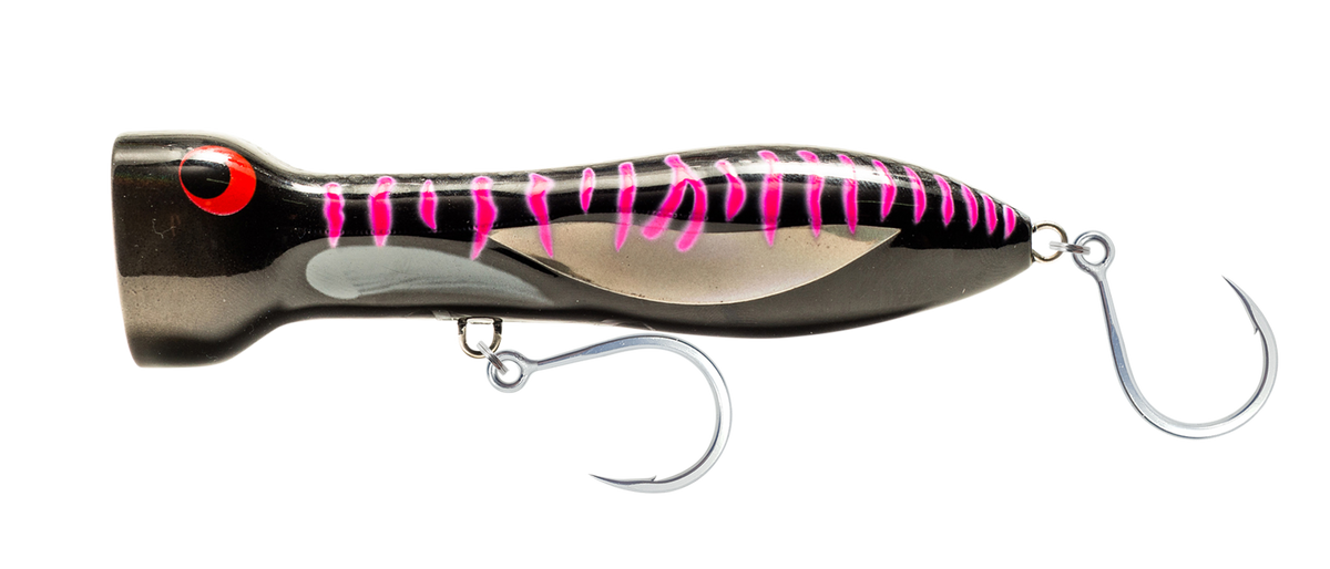 Nomad Design Chug Norris 120 Popper - Black Pink Mackerel