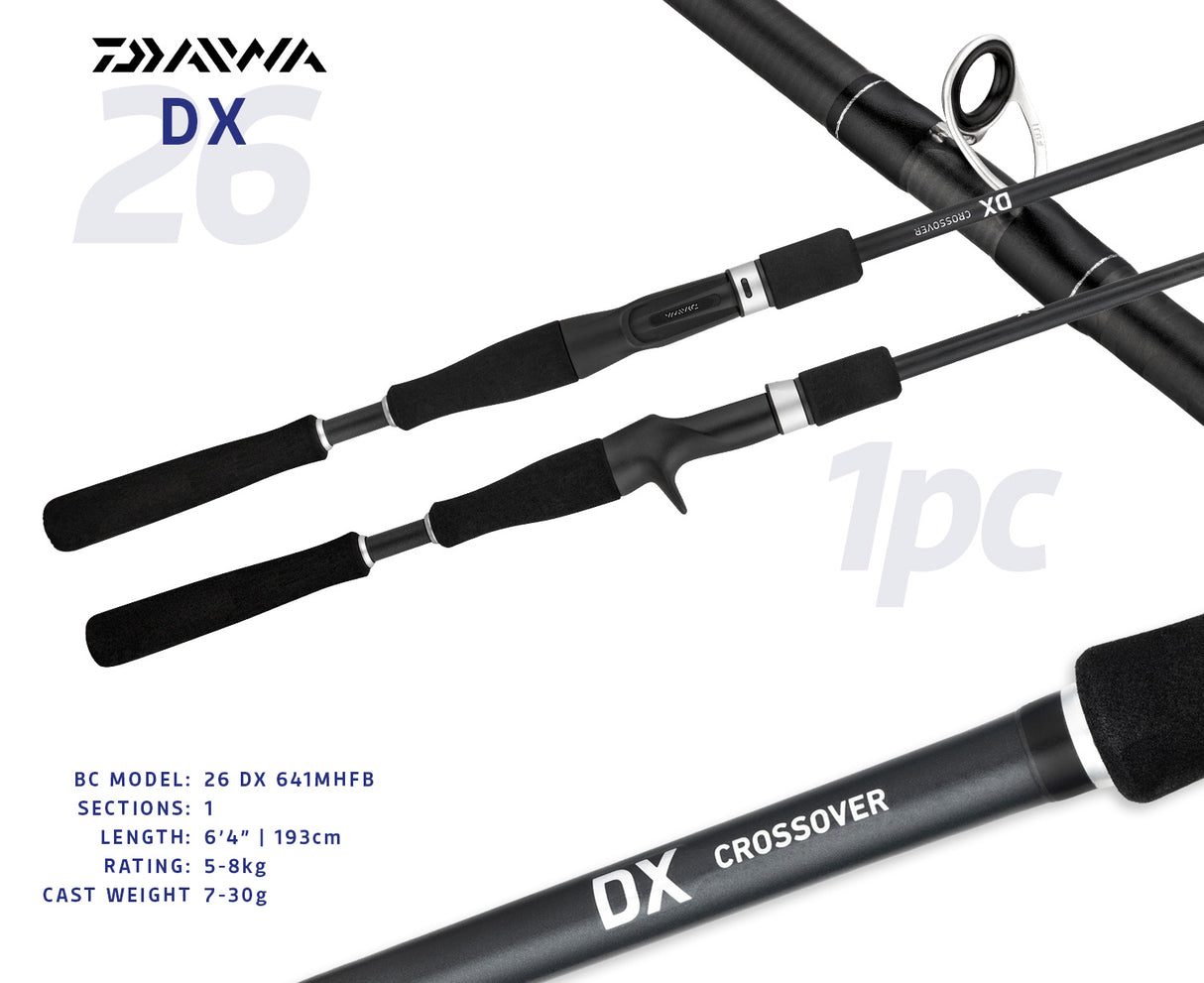 Daiwa DX Crossover Rods