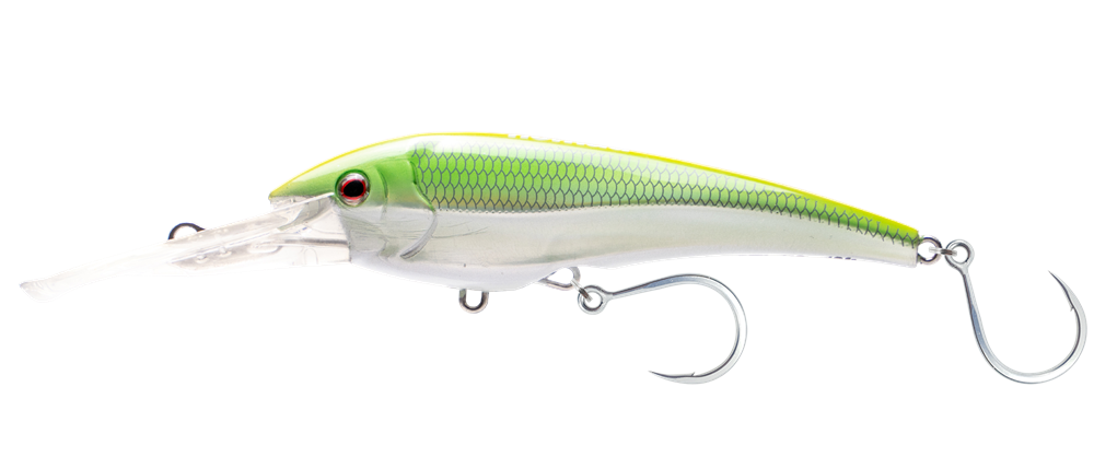 Nomad Design DTX Minnow 125 Sinking - Chartreuse Chrome