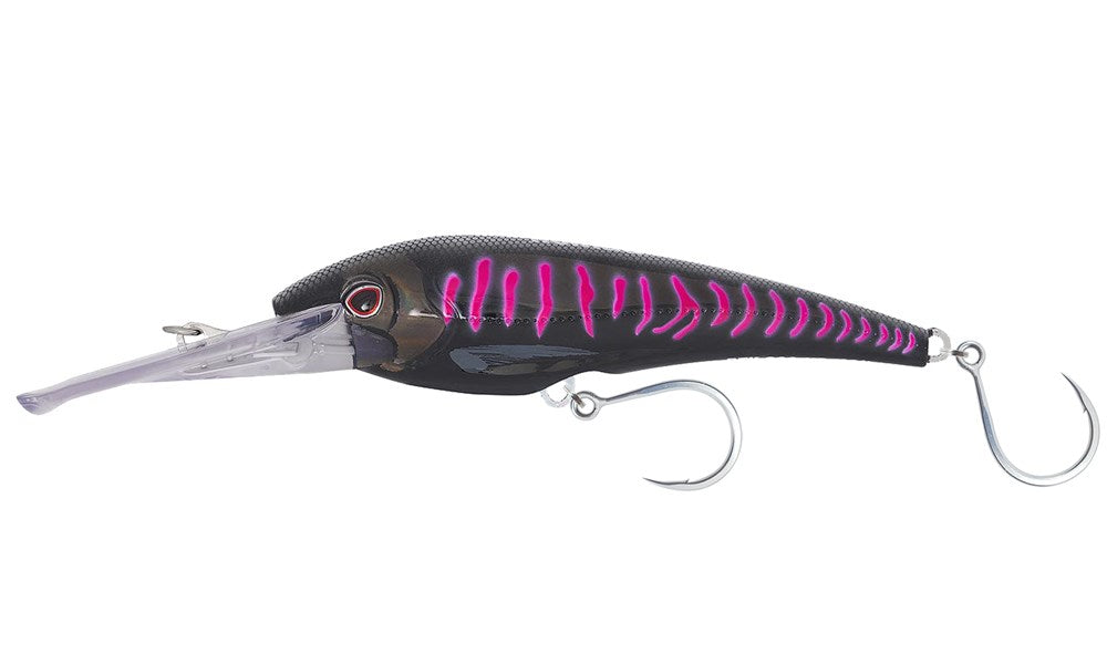 Nomad Design DTX Minnow 220 Heavy Duty Sinking - Black Pink Mackerel