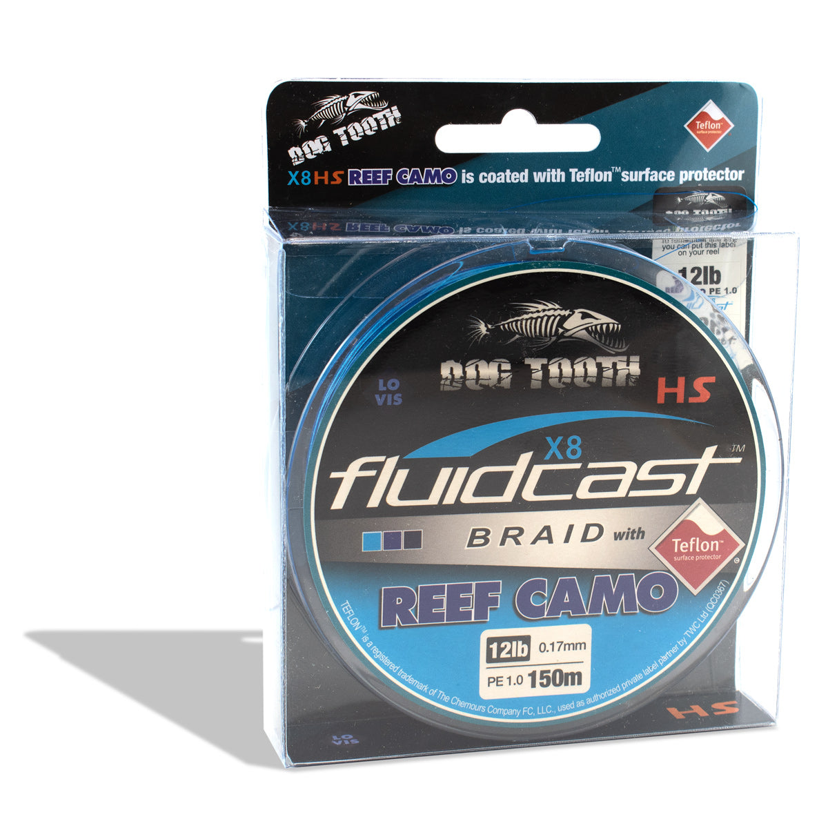 Fluidcast Braid X8 Reef Camo