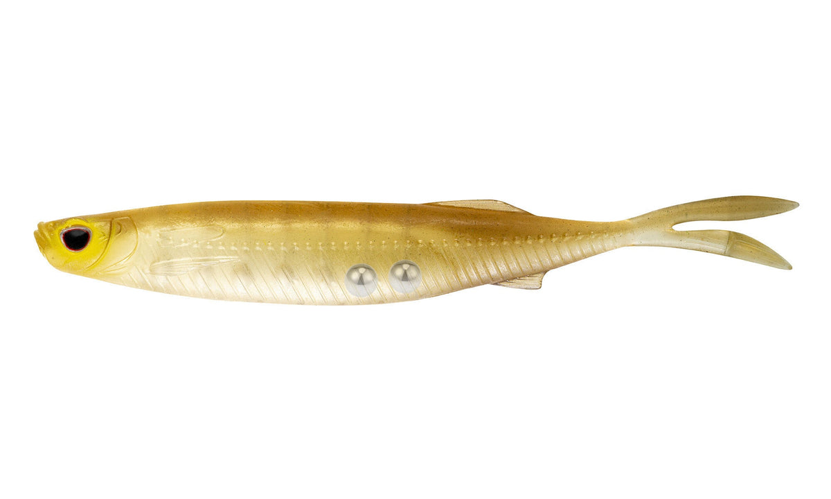 Nomad Design Fallout Minnow 3.5" - 4 Pack - Live Ops - Golden Shad