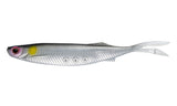Nomad Design Fallout Minnow 4.25" - 4 Pack - Live Ops - Silver Shad